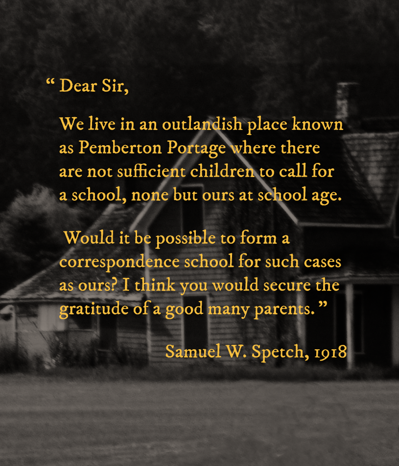 quote from Samuel W. Spetch, 1918